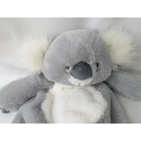 Ganz Kuddles Koala Lovey Flat a Pat Gray Security Blanket 16 Inch Stuffed Animal - Picture 2 of 6